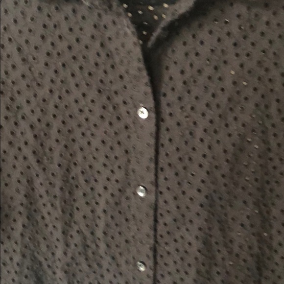 Madewell Eyelet Button Down Blouse - Picture 4 of 4